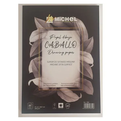 [623358] BLOC PAPEL CABALLO SATI.A4 20H