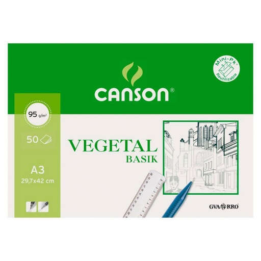 [619920] BLOC VEGETAL A3 50H 0400713