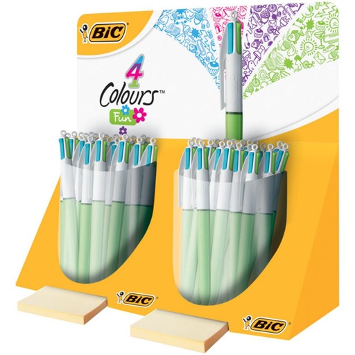 [118938] BOLIGRAFO BIC 4 COL.FASH.EX/40