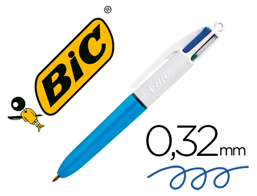 [122951] BOLIGRAFO BIC 4 COLORES MINI CLAS.