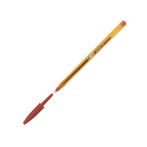 [119429] BOLÍGRAFO TINTA ACEITE BIC CRISTAL FINE ROJO