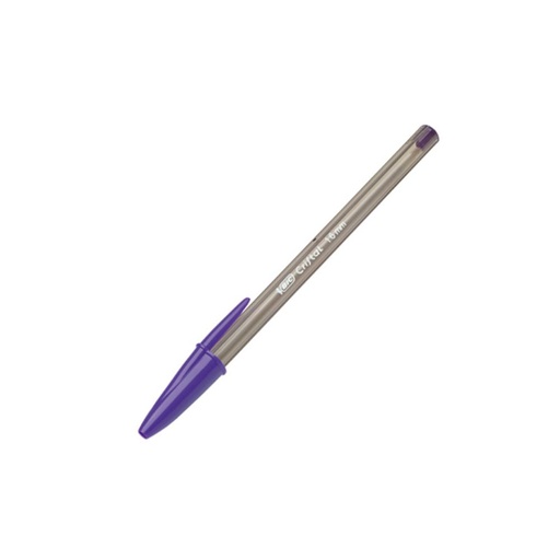 [118925] BOLÍGRAFO TINTA ACEITE BIC CRISTAL FUN LILA
