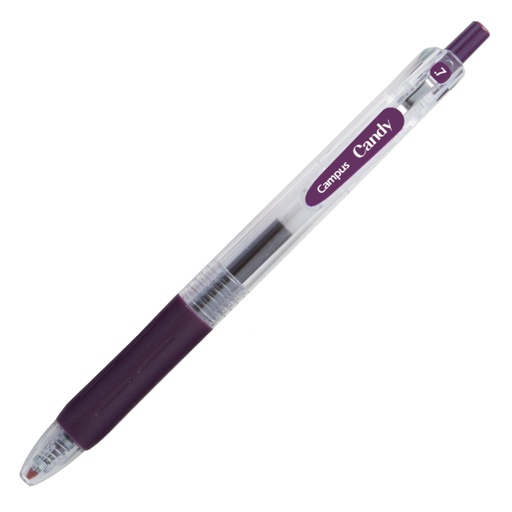 [081721] BOLÍGRAFO TINTA GEL CAMPUS CANDY VIOLETA OSCURO
