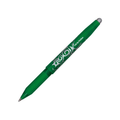 [119405] BOLÍGRAFO TINTA GEL PILOT FRIXION BALL VERDE