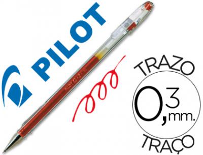 [706423] BOLIGRAFO PILOT G-1 ROJO