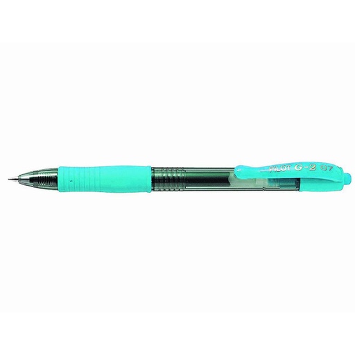 [081326] BOLIGRAFO TINTA GEL PILOT G-2 AZUL PASTEL