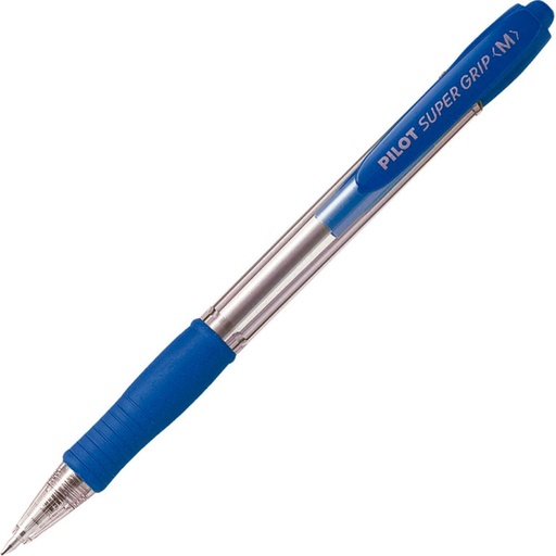[080139] BOLIGRAFO TINTA ACEITE PILOT SUPER GRIP AZUL