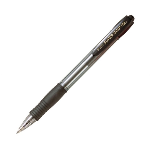 [080140] BOLIGRAFO TINTA ACEITE PILOT SUPER GRIP NEGRO