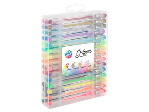 [652716] BOLIGRAFOS GEL ESTUCHE 30PZS