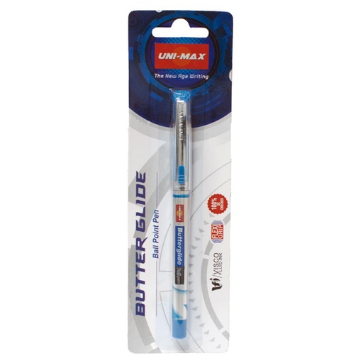 [080987] BOLIGRAFO UNIMAX BUTTERG B/AZU