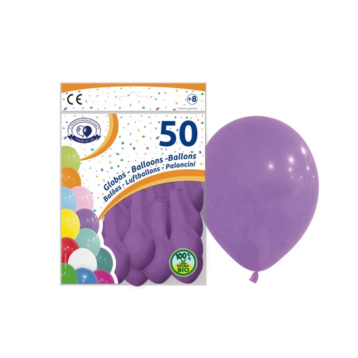 [000010] BOLSA 50 GLOBOS LILA 9RP5-08