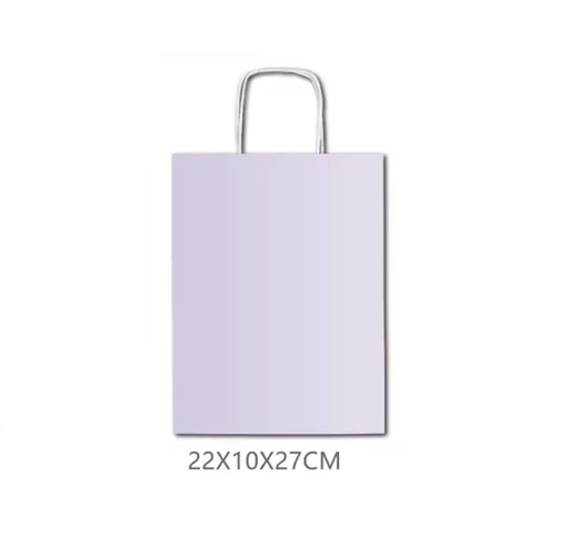 [877833] BOLSA ASA 27*22 LILA PASTEL 6498