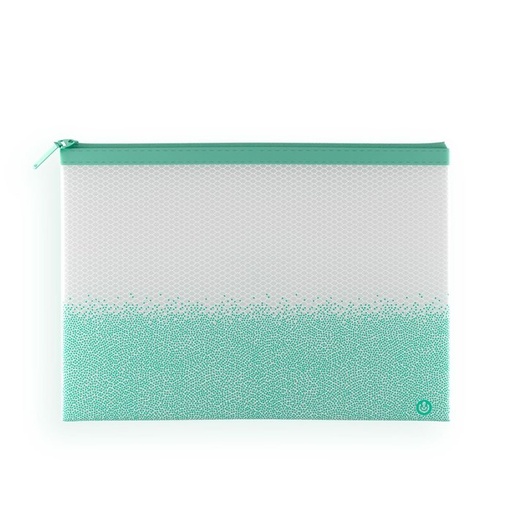 [212555] BOLSA CREMALLER.SENSE A4 MENTA