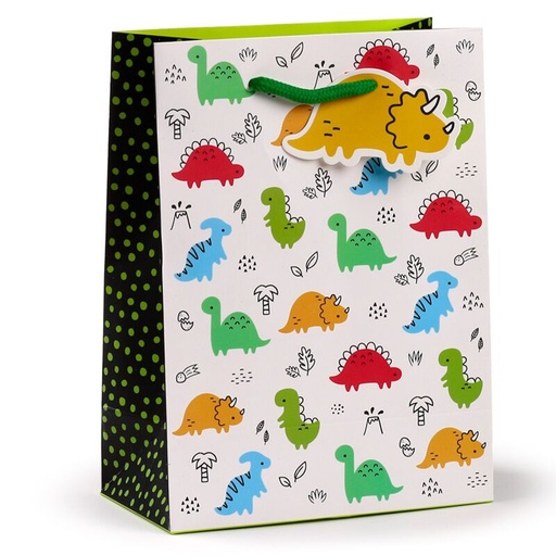 [000731] BOLSA DE REGALO DINOSAURIO JR.MEDIANA