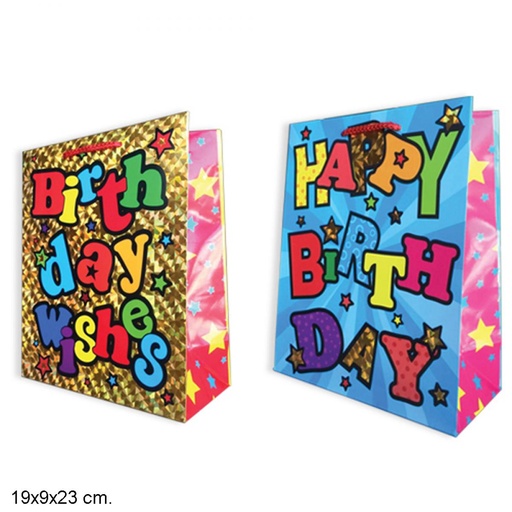 [701003] BOLSA HOLOGRAFICA CUMPLEAÑOS