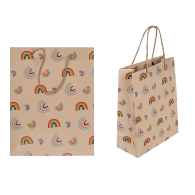 [880673] BOLSA PAPEL CREMA IRIS 180778