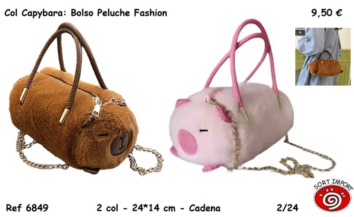 [000208] BOLSO PELUCHE FASHION 6849