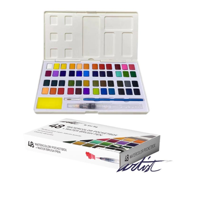 [622935] CAJA 48 ACUARELAS POCK.AB-0448