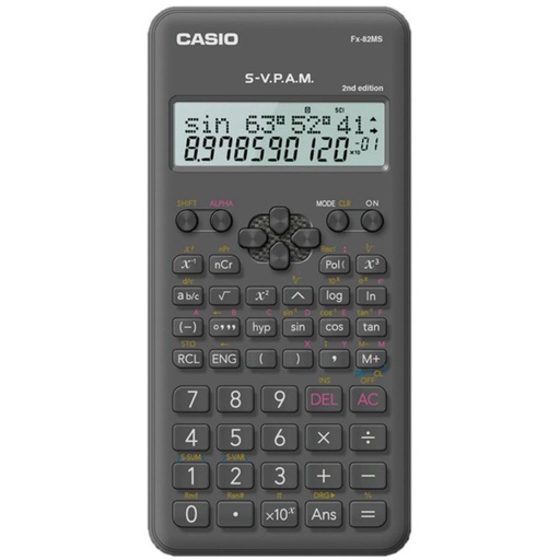 [249281] CALCULADORA CIENTIFICA CASIO FX 82MS II
