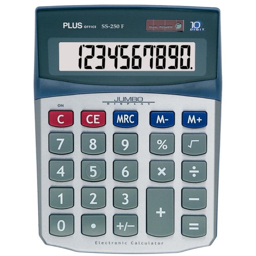 [220342] CALCULADORA PLUS SS-250-F