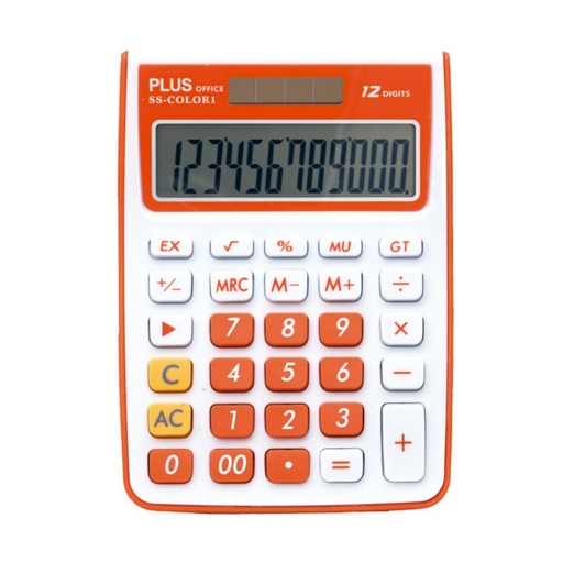 [220570] CALCULADORA PLUS SS-COLOR NARANJA