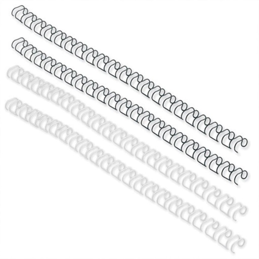 [220542] CANUTILLO WIRE 8MM NEGRO 100U
