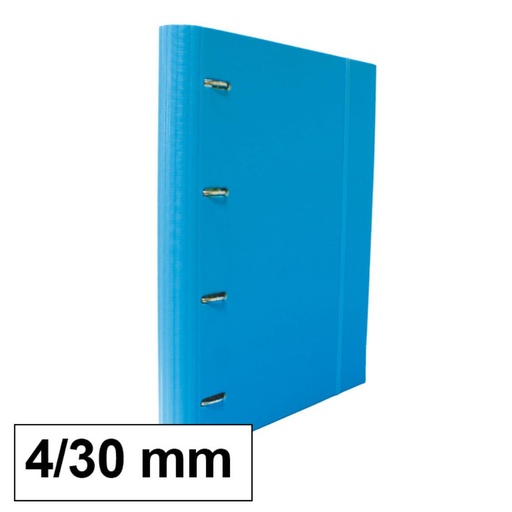 [180966] CARPETA A4 4A/30 C/REPUESTO AZUL CLARO
