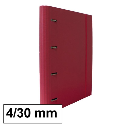 [180964] CARPETA A4 4A/30 C/REPUESTO ROSA OSCURO
