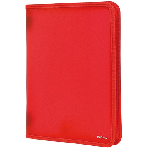 [180557] CARPETA A4 POLI.1 BOLSILLO ROJO