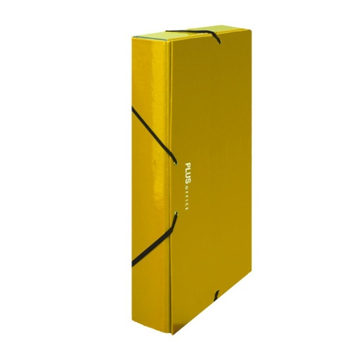 [180951] CARPETA PROYECTO 3cm.BRILLO AMARILLO