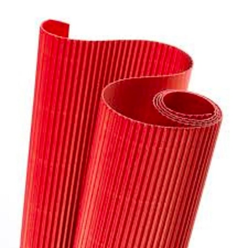 [600178] CARTON ONDULADO ROJO P/5