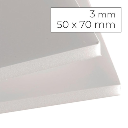 [619914] CARTON PLUMA 50x70 3 mm.