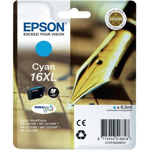 [166274] CARTUCHO EPSON 16XL CYAN