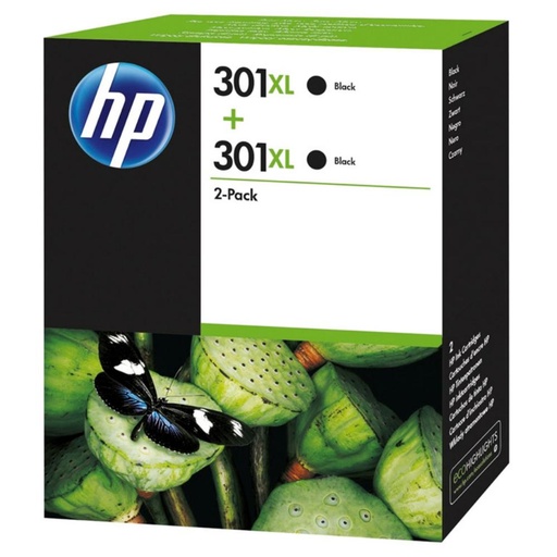 [166163] CARTUCHO HP301XL D8J45AE PACK2
