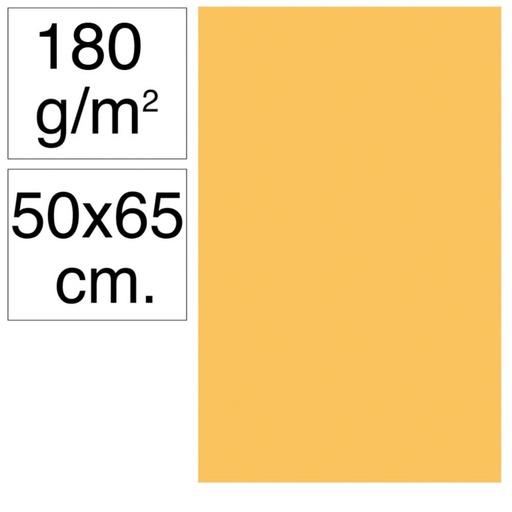 [630489] CARTULINA CAMPUS 50X65CM 180G CUERO 25UD