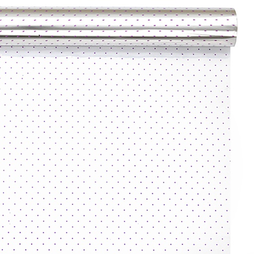 [879213] CELOFAN PALLINI ROJO 80X50 MTS