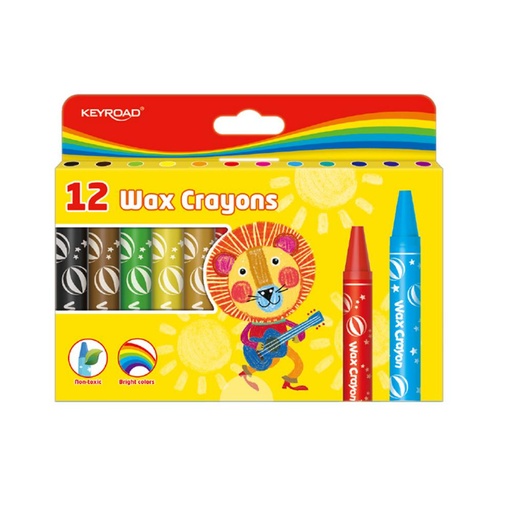 [640021] CERAS KEYROAD WAX-CRAYON 12COL