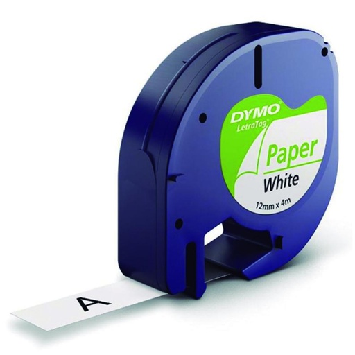 [220287] CINTA DYMO TAG PAPEL BL. 91200