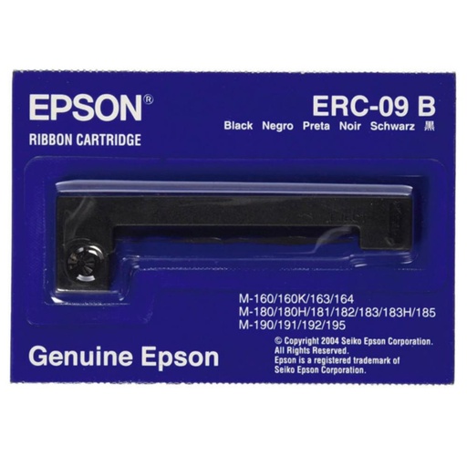 [166227] CINTA TPV EPSON ERC-09B NEGRO