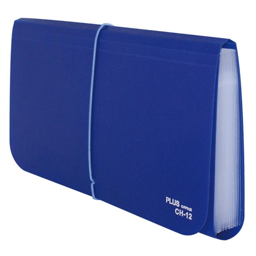 [181086] CLASIFICADOR PLUS PP GOMAS RECIBO AZUL