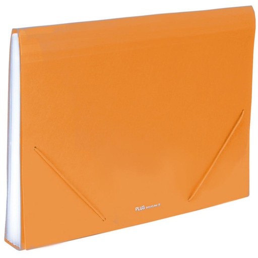 [180702] CLASIFICADOR PP.12DEP.GOMA OPACO NARANJA