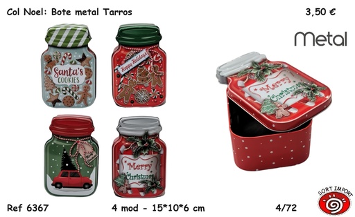 [752246] COL NOEL BOTE METAL TARRO 6367