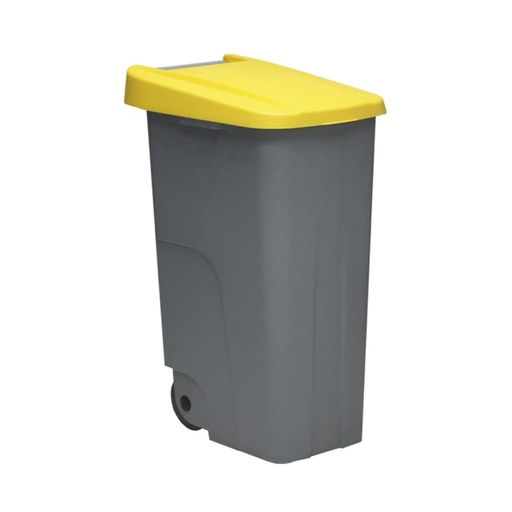 [749778] CONTENEDOR RECICLAJE 110L AMARILLO