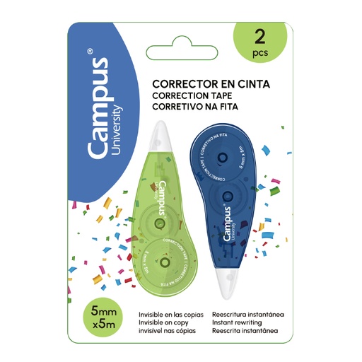 [081407] CORRECTOR CAMPUS 5x12M BL/2UD