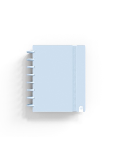 [033330] CUADERNO INGENIOX A5 80H AZUL PAST