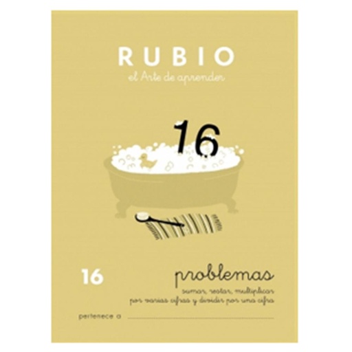 [630312] CUADERNO RUBIO PROBLEMAS 16