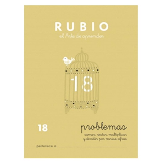 [630314] CUADERNO RUBIO PROBLEMAS 18
