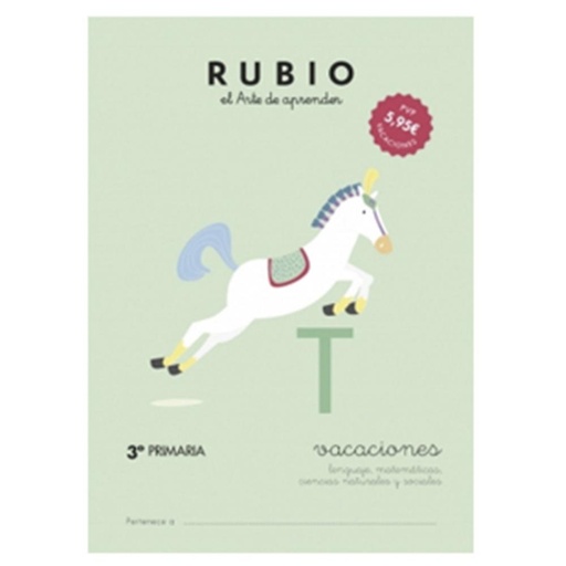 [630658] CUADERNO RUBIO VACACIONES 3ºPR