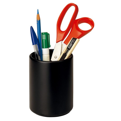 [040263] CUBILETE PLUS OFFICE 181 PLÁSTICO NEGRO