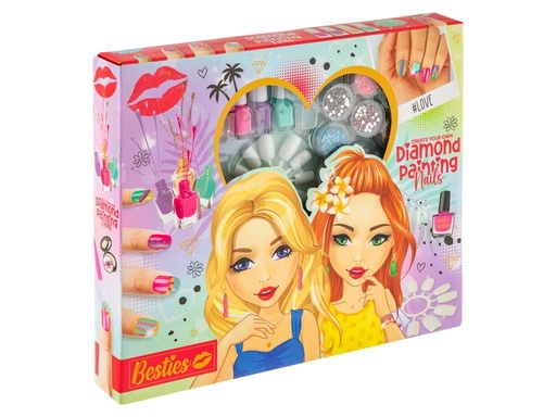 [882413] SET PINTAR UÑAS CON DIAMANTES BESTIES 140040